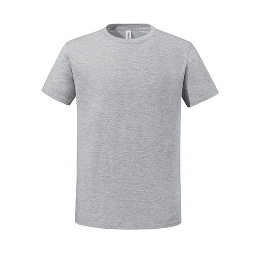 T-shirt klasyczny z bawełną czesaną JZ0460M - Athletic Heather