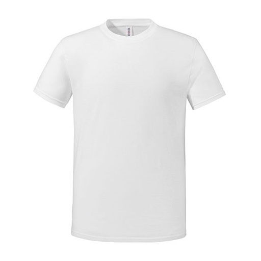 T-shirt klasyczny z bawelna czesana JZ0460M - White