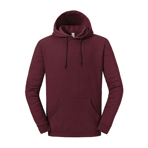 Bluza z kapturem dekatyzowana polar NuBlend JZ996M - Maroon