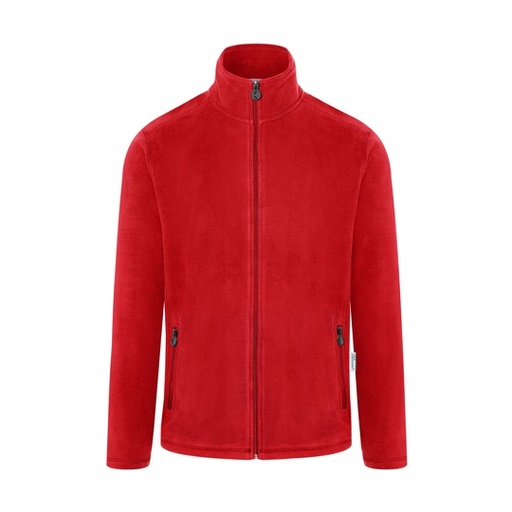 Męska bluza robocza polarowa z kołnierzem KY153 - Red