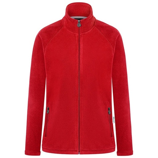 Kurtka Polarowa Damska Recykling KY156 - Red (ca. Pantone 186C)