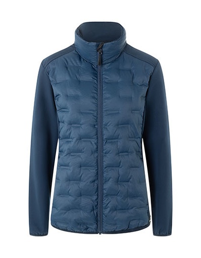 Kurtka Hybrydowa Damska Poliester Recykling KY157 - Navy (ca. Pantone 533C)