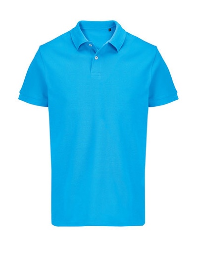 Koszulka polo unisex L04439 - Aqua