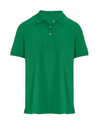 Koszulka Polo Damska Dopasowana Pika Bawelniana L04440 - Kelly Green