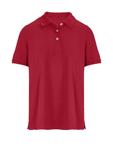 Damska koszulka polo L04440 - Folk Red