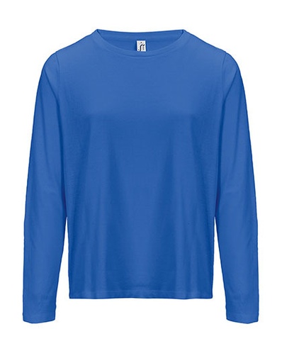 Damska koszulka z długim rękawem L04443 - Royal Blue 241