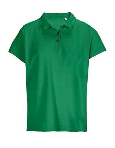 Damska koszulka polo L04501 - Kelly Green