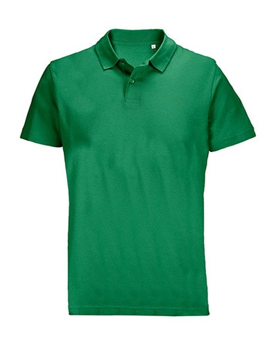 Koszulka Polo Unisex Bawełniana L04502 - Kelly Green