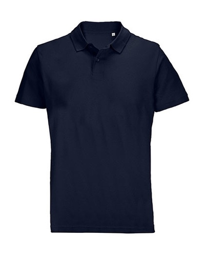 Koszulka Polo Unisex Bawełniana L04502 - French Navy