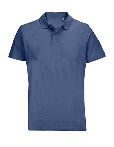 Koszulka polo unisex L04502 - Denim