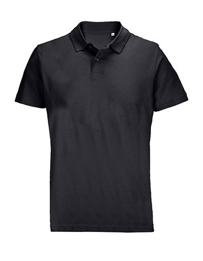 Koszulka Polo Unisex Bawelniana L04502 - Black
