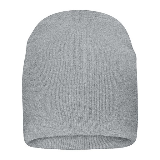 Czapka dzianinowa MB7410 - Light Grey Melange