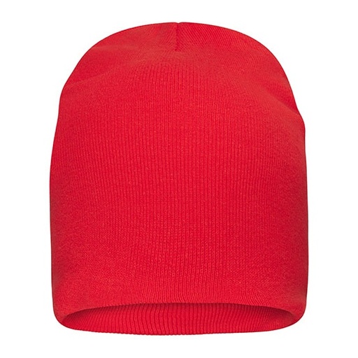 [MB7410-1000408824] Czapka dzianinowa MB7410 - Red