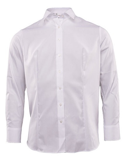 Bluzka Dlugi Rekaw Popelina Bawelniana MV069061 - White