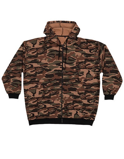 Bluza unisex z kapturem MYS710 - Camouflage