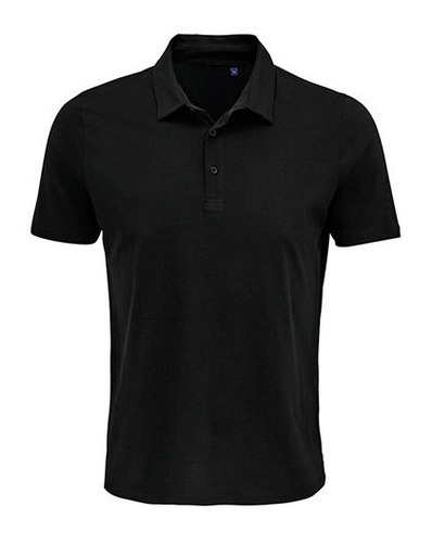 Męska koszulka polo NB3572 - Deep Black