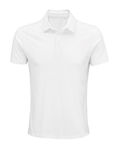 Meska koszulka polo NB3572 - Optic White
