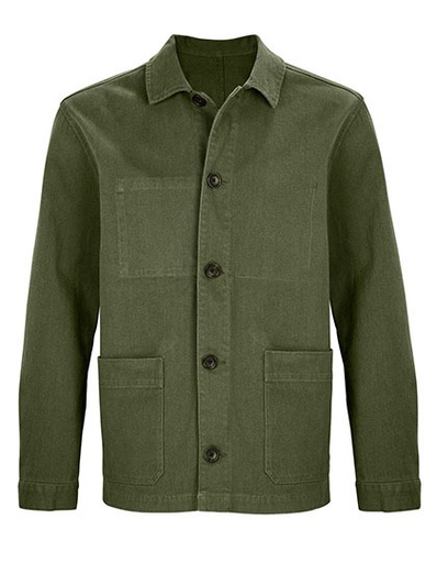 Kurtka Klasyczna Bawełniana Twill NB3780 - Deep Khaki