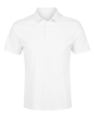 Koszulka Polo Męska Bawełniana NB3933 - Optic White