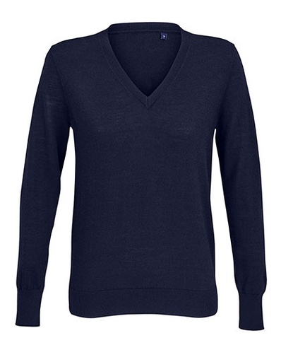 Sweter Damski Slim Welniano-Poliestrowy NB3988 - Night