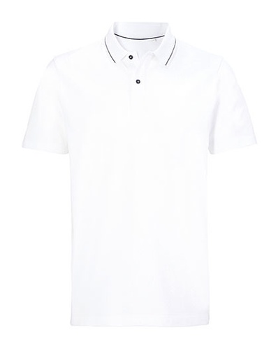 Koszulka Polo Unisex Pika Bawełniana NB4337 - Optic White