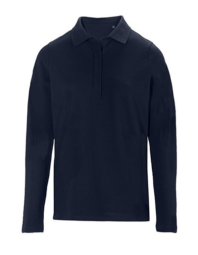 Damska koszulka polo z długim rękawem NB4397 - Night