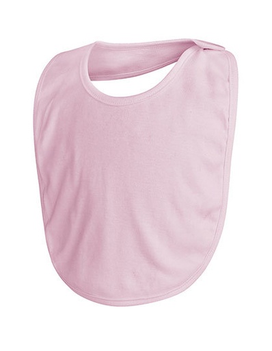 Śliniak niemowlęcy bawełniany NE18002 - Light Pink