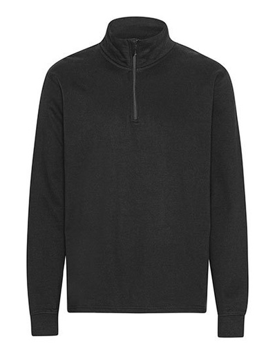 Bluza unisex z zamkiem 1/4 NE73701 - Black