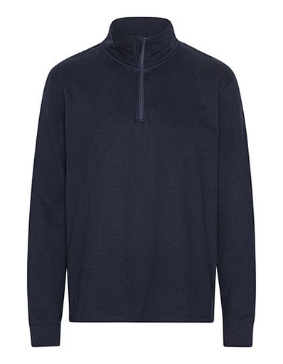 Bluza unisex z zamkiem 1/4 NE73701 - Navy