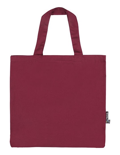 Torba z diagonalu NE90006 - Bordeaux