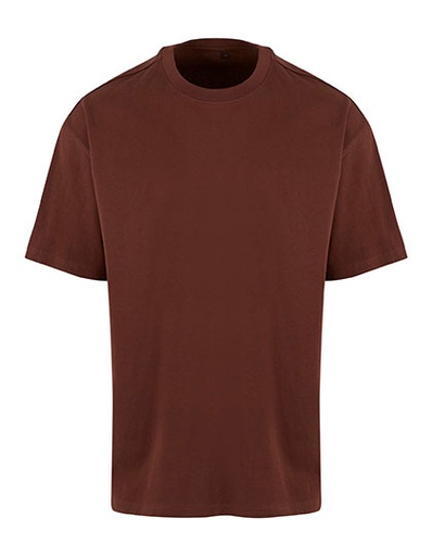 T-shirt oversize NM003 - Chocolate Brown