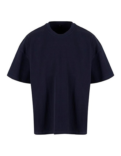 T-shirt Oversize z krótkim rękawem NM004 - Navy