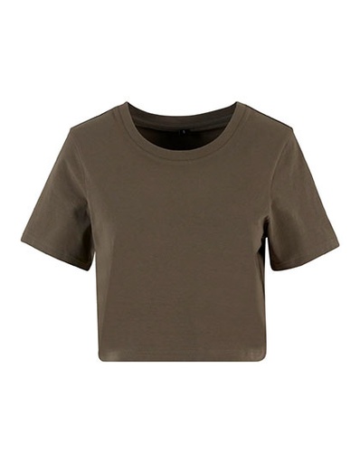 Krótki T-shirt Oversize NM006 - Olive