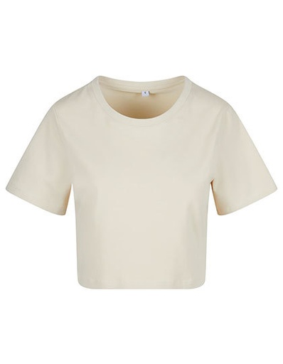 Krótki T-shirt Oversize NM006 - Sand
