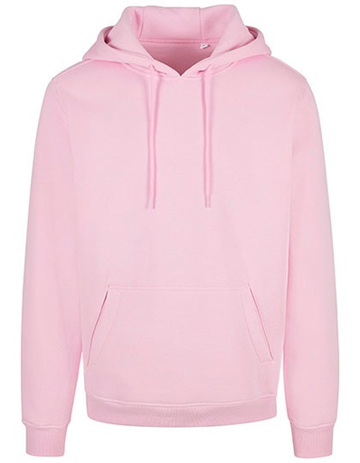 Bluza z Kapturem Prosty Klasyczny Bawelna Organiczna 350 g m² NM010 - Soft Pink