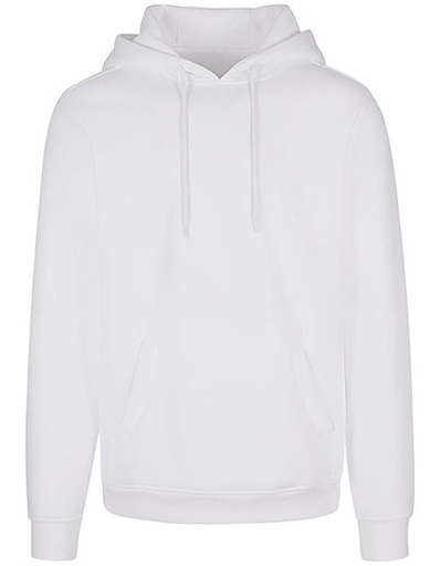 Bluza z Kapturem Prosty Klasyczny Bawełna Organiczna 350 g m² NM010 - White