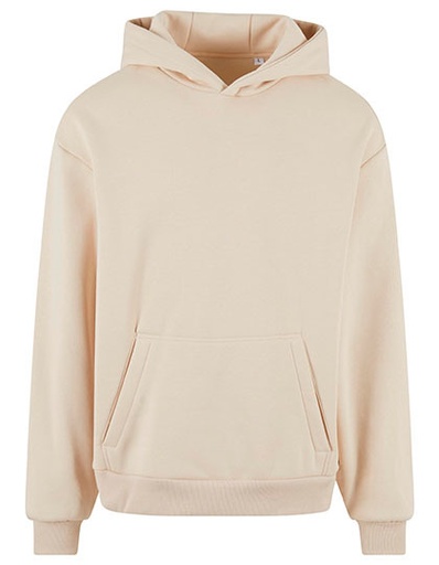 Bluza z Kapturem Oversize Bawełniana NM011 - Sand