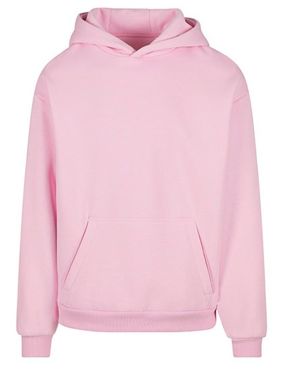 Bluza z Kapturem Oversize Bawelniana NM011 - Soft Pink