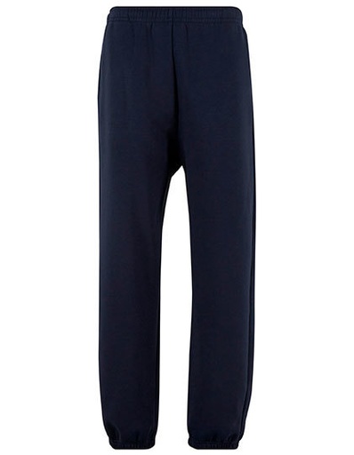 Spodnie Slim Fit Bawełniane Poliestrowe NM019 - Navy
