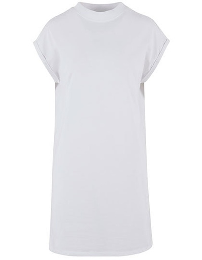 Sukienka Klasyczna Bawełniana NM026 - White