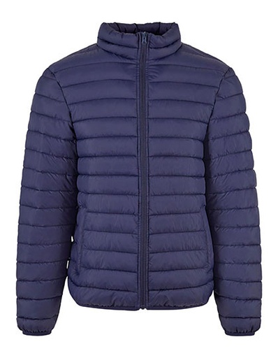 Lekka pikowana kurtka ze stojka NM031 - Navy