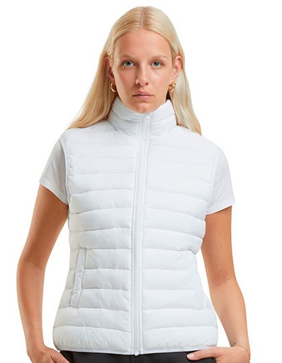 Damska lekka kamizelka pikowana NM032 - White