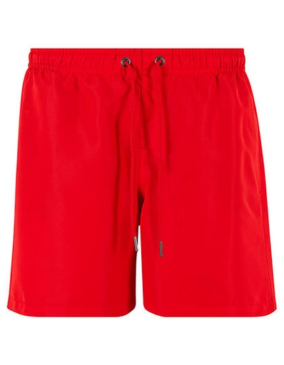 Szorty Klasyczne Poliester z Recyklingu NM036 - City Red