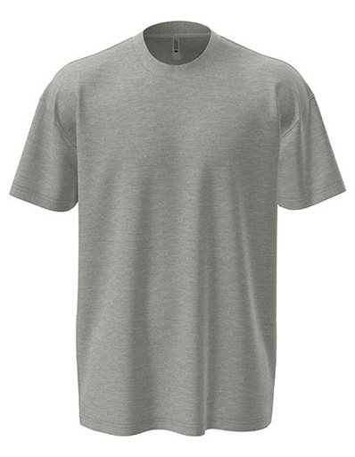 Koszulka unisex oversize NX7200 - Heather Grey