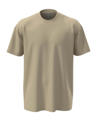 Koszulka Unisex Oversize Bawelniana NX7200 - Tan