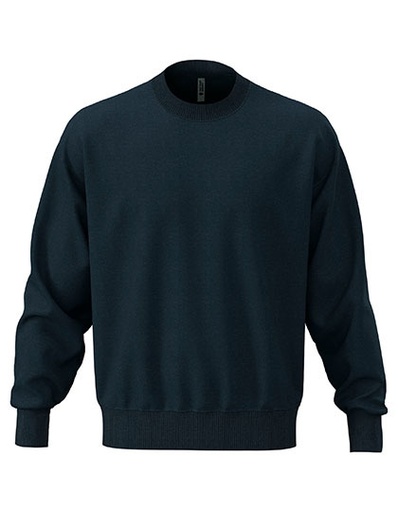 Bluza Oversize Bawelniana Poliestrowa NX9007 - Midnight Navy