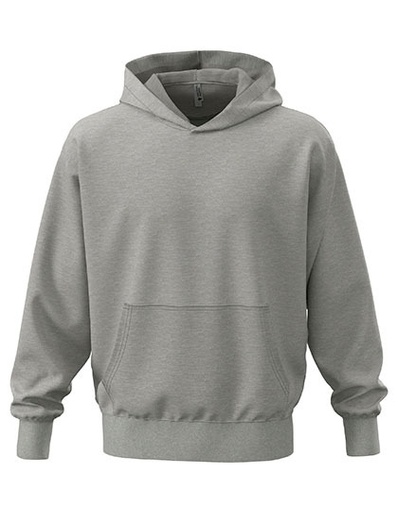 Bluza Oversize Bawelniana z Recyklingu NX9307 - Heather Grey