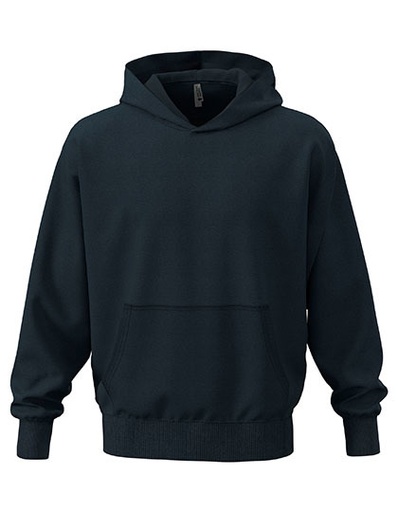 Bluza Oversize Bawelniana z Recyklingu NX9307 - Midnight Navy