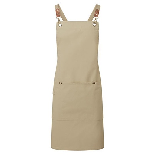 Fartuch roboczy PW182 - Khaki (ca. Pantone 7536C)