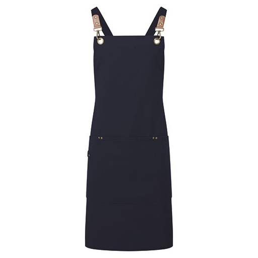 [PW182-1000406240] Fartuch Roboczy Plocienny Poliester Recykling PW182 - Navy (ca. Pantone 533C)